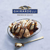 Ghirardelli Sauce Variety 5 Pack - Caramel, Black Label Chocolate, Sea Salt Caramel & White Chocolate Syrup with Burlap Gift Sack by Stuff Your Sack